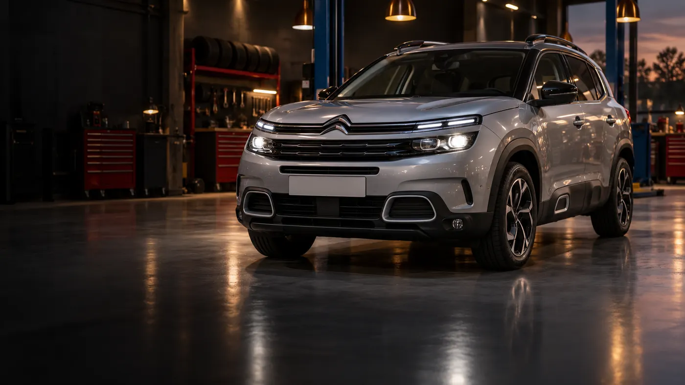 Citroën C5 Aircross, atölye ışığında (temsilî görsel)